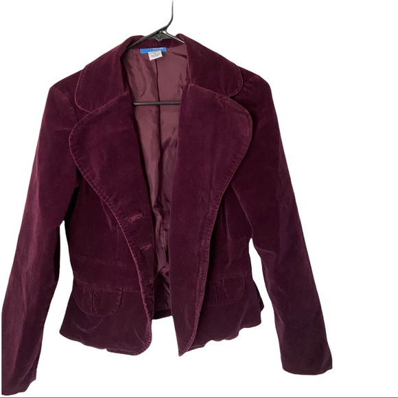 Delia’s blazer size medium color: Plum. (6) - Picture 1 of 6
